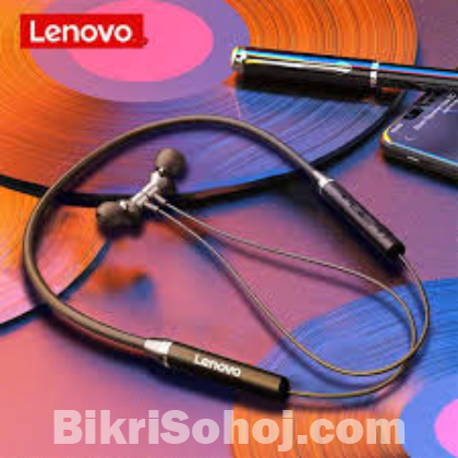 Lenovo HE05 Neckband (Original)- Black Color